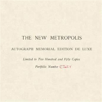 (NEW YORK CITY.) The New Metropolis. Pictures of Old New York.